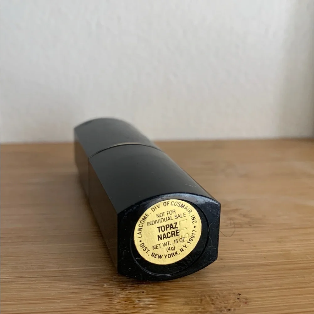 Lancôme L’Absolu Rouge Lipstick TOPAZ NACRÉ. Full Size Vintage NEW OLD STOCK
